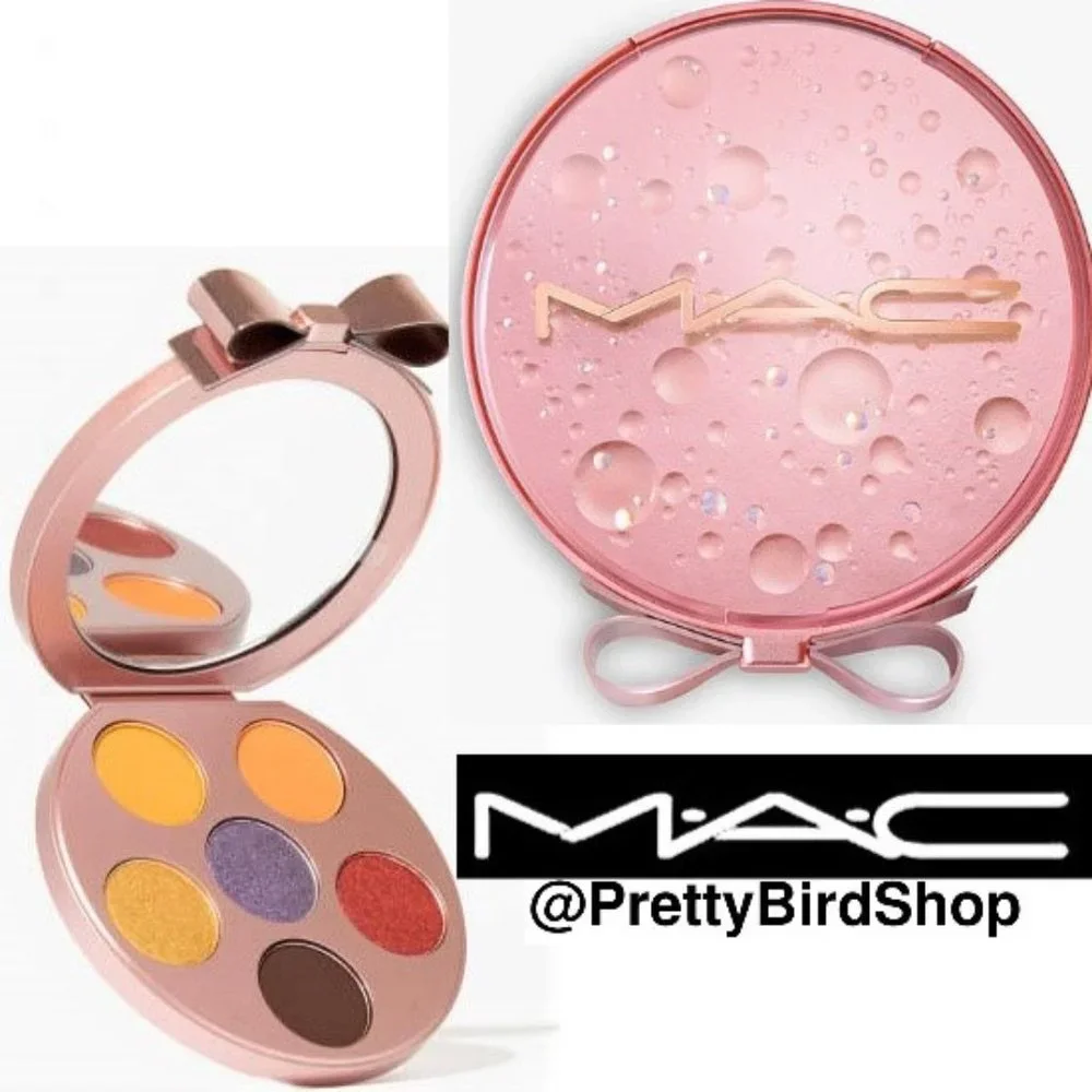SALE! MAC 6 eye shadow palette BOLD BOWS NIB Limited Edition PRICE FIRM